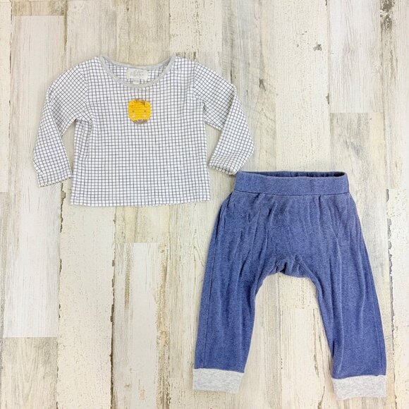 Albetta Baby Boys Giraffe Top Pants Set Size 12 18 M - Picture 1 of 10